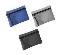 3-Teilige Schlüsseltasche Aus Oxford-Stoff, Mini-Geldbörse, wasserdichte Geldbörse, Tragbare Geldbörse, Schlichte Geldbörse