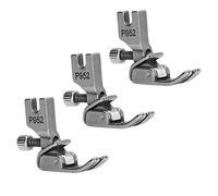 3-teiliger Stahl-Nähfuß, Kräuselfuß für Industrienähmaschinen, Verschleißfest