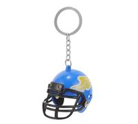 3-teiliges filigranes Fußball-Schlüsselband, dekoratives Helm-Design