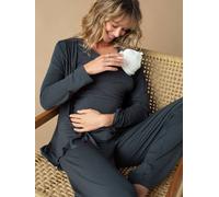 3-teiliges Set Schwangerschaft & Stillzeit Box Homewear ENVIE DE FRAISE smaragdgrün Gr. 36/38