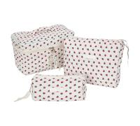 3-teiliges vielseitiges Toilettenartikel-Organizer-Set, geräumige Make-up-Tasche für Reisen, Geschäftsreisen und Schulwohnheime, modische Aufbewahrung, C, Mass Beauty