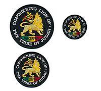 3 The Lion of Judah the tribe of judah Patches Aufnäher Aufbügler 0665