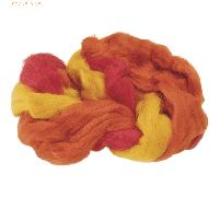 3 x Knorr prandell Märchenwolle 3-Strang-Mix rot-, orange-, gelb-meliert VE=50g