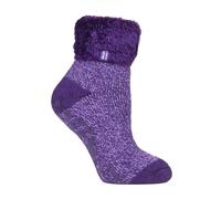 HEAT HOLDERS SOCKSHOP Kinder Socken - Schmucklos Lounge Socken, Thermal, Winter Warm, 1 Paar, 8-12 Jahre Annabelle Twist Lila
