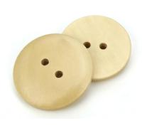30 edle kleine Holzknöpfe 12,5mm rund natur 2-Loch Knopf Knöpfe Holzknopf zum annähen basteln nähen scrapbooking Jackenknöpfe Bastelknöpfe Zweiochknöpfe hell