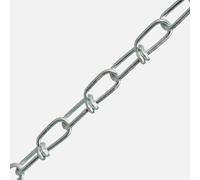 30 m Knotenkette, galvanisch verzinkt 2x28 mm
