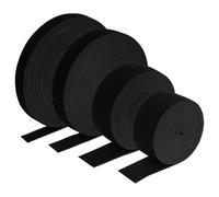 30 Meter Gummiband Nähen 15mm 20mm 30mm 35mm Gummiband Schwarz Elastisches Band zum Nähen für Hosengummi DIY Handwerk Nähzubehör
