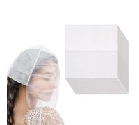 30 Stück Anpasshauben, Umkleideraumzubehör, Make-Up-Schutzmasken, Anti-Flecken-Hauben Für Kleidung, Atmungsaktive Anpasshauben