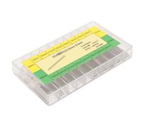 300 Stück 0,9 mm Uhrenarmband Glieder-Klammern aus Edelstahl Uhrenarmband Stegstifte Ersatzset 8 mm-27 mm