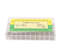 300 Stück 1,0 mm Uhrenarmbandstift Edelstahl 8-27 mm Uhrenarmband Gliedstift für Uhrenarmband Reparaturwerkzeug