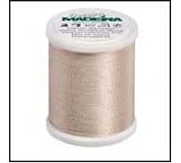 300m - Decora No.12 - Farbe: 1082 - eierschale - Stickgarn, Quilt- und Overlockgarn aus glanzvoller Viskose