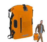 30L wasserdichter Packsack - PVC-Rucksack mit Rollverschluss und Nass-Trock | Trocken- und Nasstrennung PVC-Trockenbeutel Wandern, Driften, -Must-Have