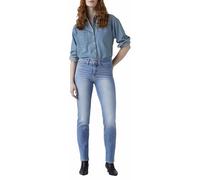 Gerade Jeans LEVI'S "314 Shaping Straight", Damen, Gr. 29, Länge 34, cool satisfaction, Denim/Jeans, Obermaterial: 74% Baumwolle, 24% Polyester, 2% Elasthan, gerade lang, Jeans, mit Stretch, Topseller