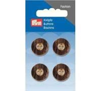 318101 - Knopf 2-Loch Hirschhornimitat 18 mm