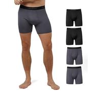 32 Degrees Herren Men's Cool 4-Pack Active Mesh Boxer Brief Boxer (4er Pack)
