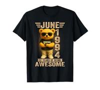 32 Jahre alt Juni 1994 Teddybär 32. Geburtstag Männer Frauen T-Shirt