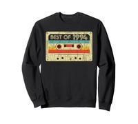 32nd Birthday Best of 1994 Retro Bday Cassette Tape Vintage Sweatshirt
