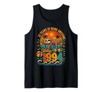 32nd Birthday Retro Sloth Tropical Vintage 1994 32 Years Old Tank Top