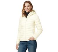 33,000ft Damen Leichte Steppjacke Packbare Übergangsjacke mit Kapuze | Warm, Nylon, 3 Taschen, Gefüttert, Maschinenwäsche, Wasserabweisend, Winddicht, Pufferjacke, für Freizeit Outdoor Wandern