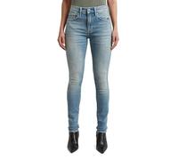 Regular-fit-Jeans G-STAR "3301 Skinny Jeans", Damen, Gr. 27, Länge 30, vintage biscay blau, Obermaterial: 98% Baumwolle, 2% Elasthan, Jeans (56783535-27) vintage biscay blau