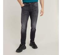 G-STAR Herren 3301 Slim Jeans Jeans, Schwarz (Faded Black Magnet D25742-a634-c239), 33W / 34L