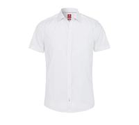 Pure Slim Fit Hemd Kurzarm weiss