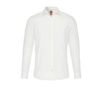 Pure Slim Fit Hemd beige, Einfarbig
