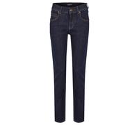 ANGELS Straight Leg Jeans im 5-Pocket-Design Modell 'CICI' in Dunkelblau, Größe 44/28