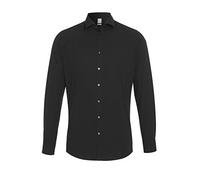 3377-772 Pure- City Hemd Silver Langarm