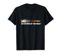.338 NUMBER OF THE BEAST. Lapua Magnum Kaliber T-Shirt