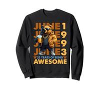 33rd Birthday Bear Beer June 1993 Vintage 33 Years Old Sweatshirt