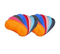 34 Stück Schlaf Augenmaske aus Polyester, Augenklappe | Leicht zu Waschen und Wiederzuverwenden, für Reisende, Schützt Augen und Wimpern mit Extensions