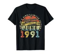 35 Limited Edition 1991 One of a Kind 35. Juni 35. Geburtstag T-Shirt