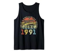 35 Limited Edition 1991 One of a Kind 35. Juni 35. Geburtstag Tank Top