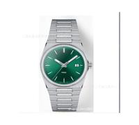(绿色35mm全套包装) PRX T137.410.33.021.00 40 MM Vergoldet/Tonneau Schweizer Quarz Herren Tissot Uhr