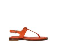 36 MICHAEL KORS MANDY ORANGE ZEHENTRENNER SANDALE
