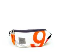 360° Grad Bum Bag Gürteltasche Bauchtasche Segeltuchtasche (Zahl orange)
