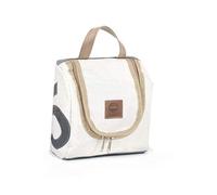 360° Matrose XL Kulturbeutel weiß, Zahl grau