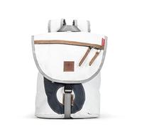 360Grad Landgang Mini Rucksack in Weiß/Grau mit grauer Zahl (13.7 Liter), Rucksack / Backpack