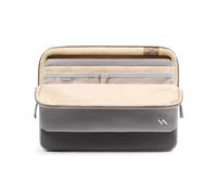 360° Schutz Laptop-Hülle, Großvolumen-Sleeve kompatibel mit 13" MacBook Air M4-M1 (2025-2018), 13" MacBook Pro M2/M1, LBT11 - Gray / 13 Zoll