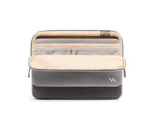360° Schutz Laptop-Hülle, Großvolumen-Sleeve kompatibel mit 13" MacBook Air M4-M1 (2025-2018), 13" MacBook Pro M2/M1, LBT11 - Gray / 13 Zoll