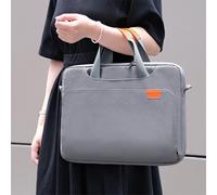 360-Schutz-Laptoptasche 16,5", wasserdichte, schlanke Aktentasche für MacBook Air/Pro 15, Surface Laptop 5/4, Chromebook 14, kompatibel mit Dell