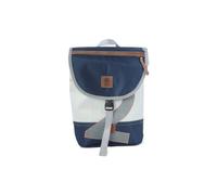 360Grad Landgang Mini Rucksack in Weiß/Grau mit grauer Zahl (13.7 Liter), Rucksack / Backpack