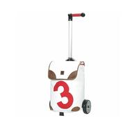 360° Taschen Lee Trolley (Zahl 3 rot, Lederdetails, Shopper mit 3-Wege-Griff) Zahl 3 rot, Lederdetails, Shopper mit 3-Wege-Griff