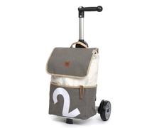 ANDERSEN Einkaufstrolley - Shopper 360° Mole 2 41 L Einkaufsroller, Segelstoff, upcycling, Aluminium, Griff ergonomisch, höhenverstellbar, Kugellagerrad