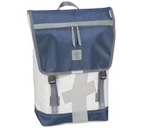 360Grad Rucksack / Daypack Landgang Weiß/Blau mit grauer Zahl (20 Liter) Mehrfarbig