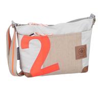 360Grad Beuteltasche Deern Lütt Weiss/Sand/Zahl Orange Damen