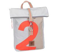 360Grad Weiss/Sand/Zahl Orange