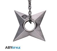 3665361058618 Abysse Corp Sas NARUTO SHIPPUDEN - Keychain 3D "Shuriken Konoha"