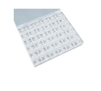 36Pcs Sewing Machine Bobbin, Universal Sewing Bobbins Plastic Sewing Machine Bobbin with Storage Box